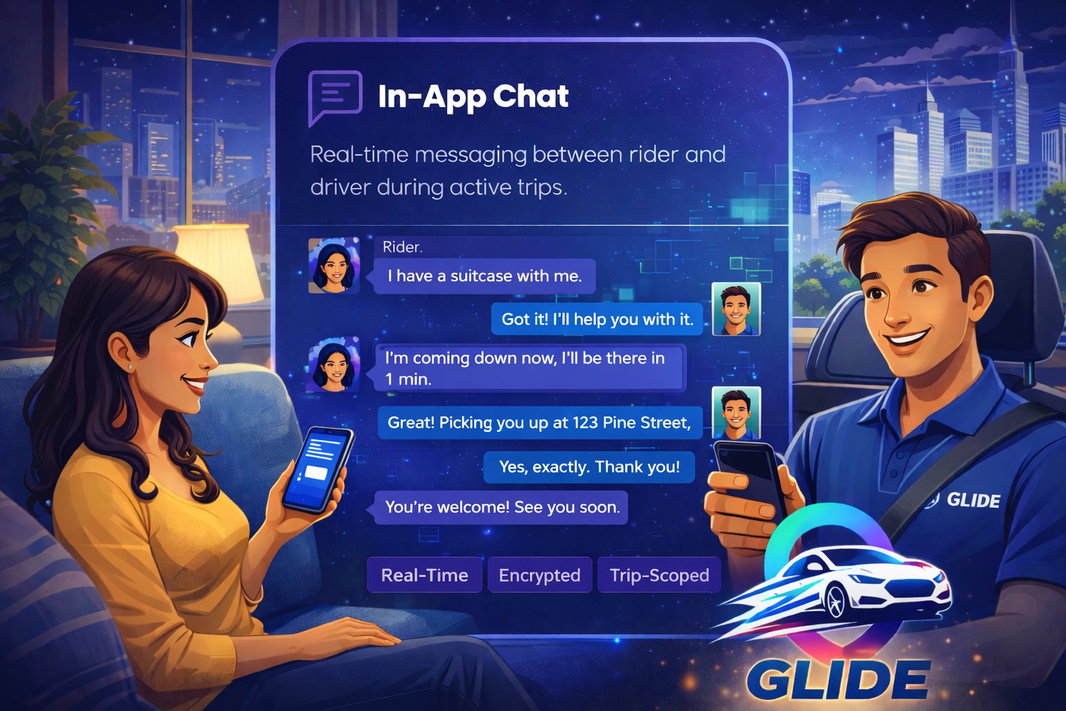 Glide In-App Chat